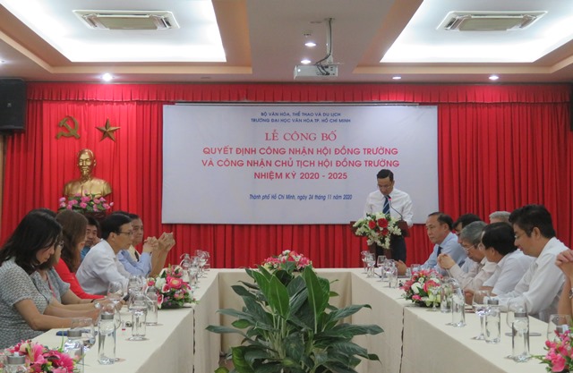 Công bố Hội đồng 365bet de
. Hồ Chí Minh nhiệm kỳ 2020-2025