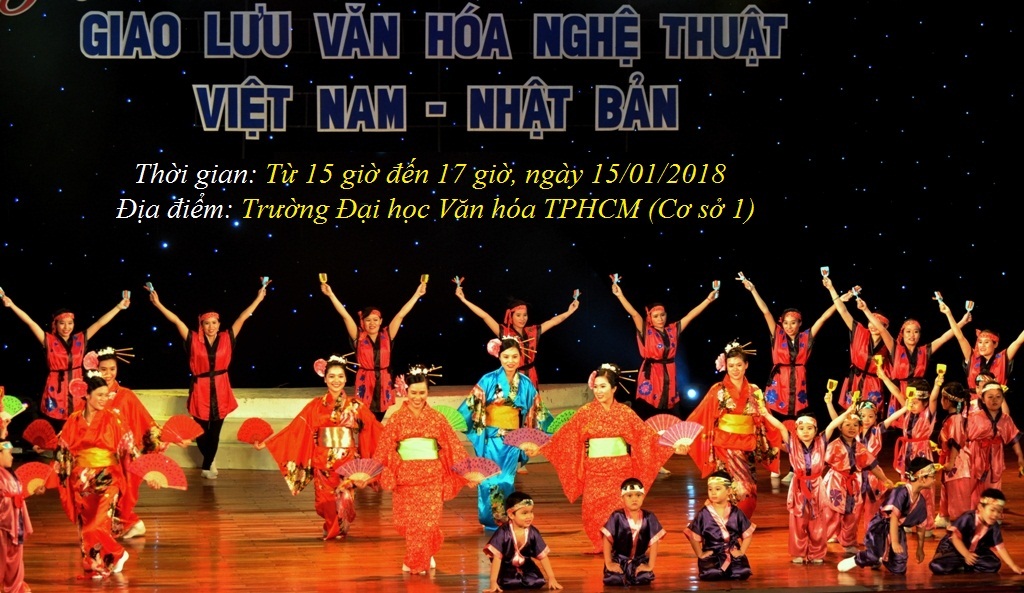 Thông báo về việc đăng ký tham dự chương trình giao lưu văn hóa nghệ thuật Việt Nam - Nhật Bản